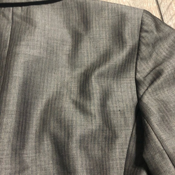 LOFT Ann Taylor Petites Striped Blazer Size 10P - Picture 5 of 5